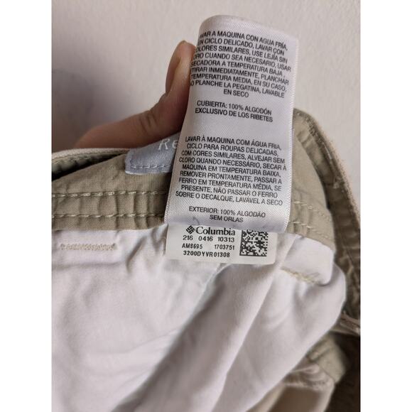 Columbia Mens Khaki Omni Shield Advance Repellency Pants Size 34x30 EUC - Picture 12 of 12